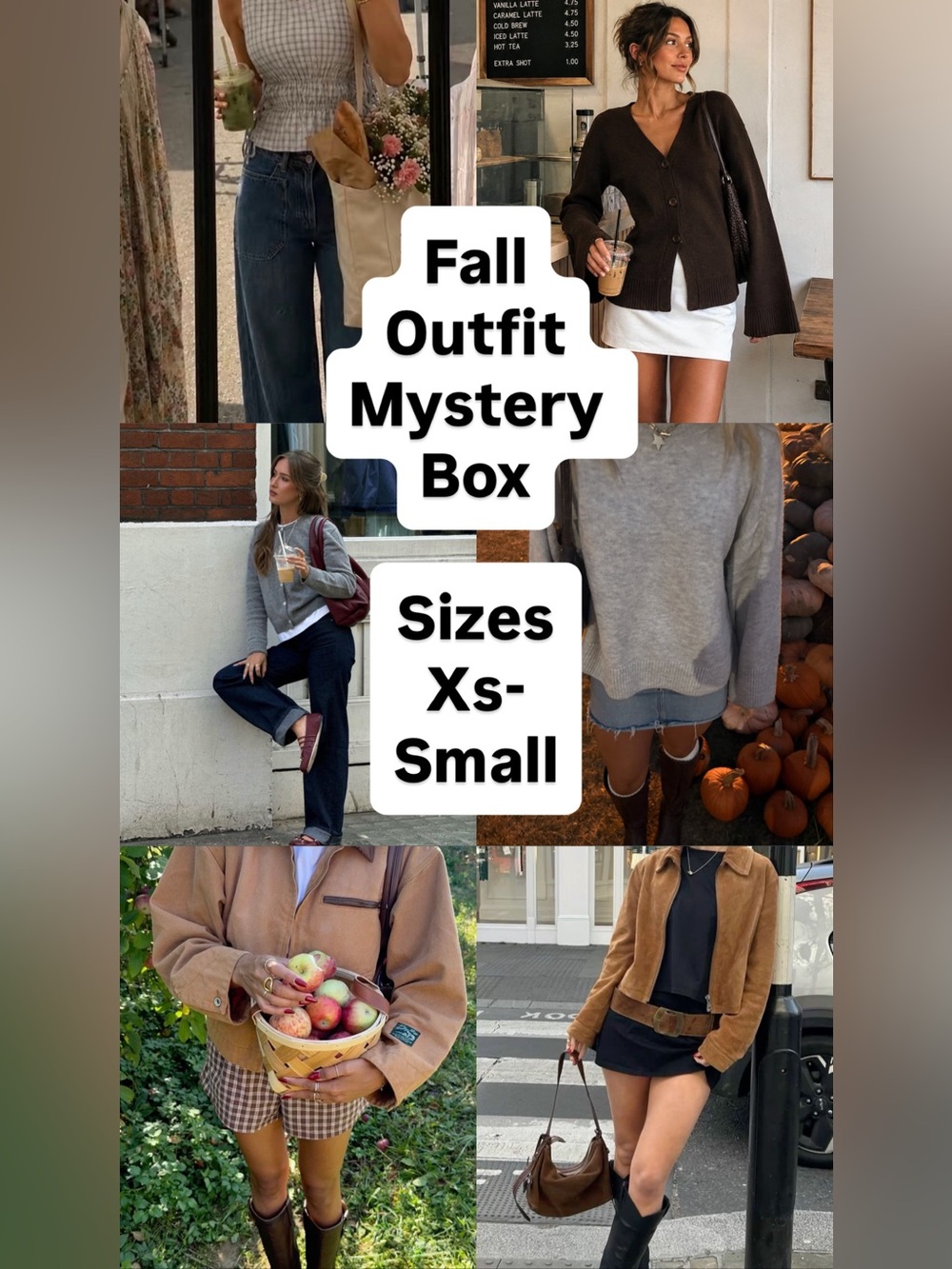 Fall outfit MYSTERY BOX Xs-S 6 pieces